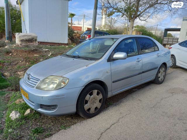 מודעת רכב טויוטה קורולה