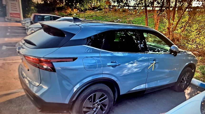 מודעת רכב ניסאן קשקאי