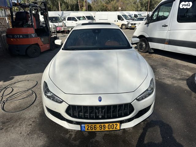 מודעת רכב מזראטי גיבלי