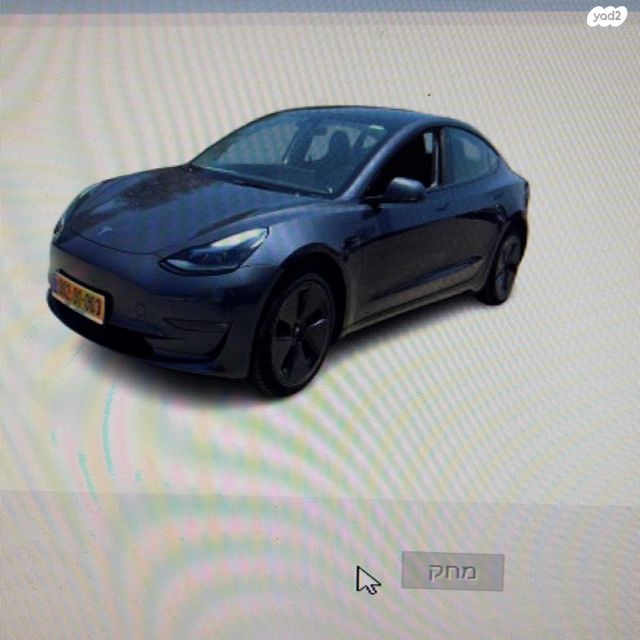 מודעת רכב טסלה מודל 3