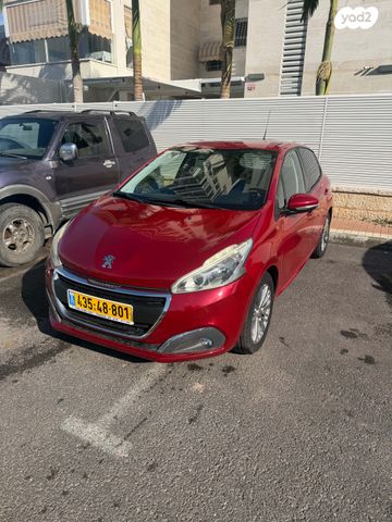 מודעת רכב פיג'ו 208