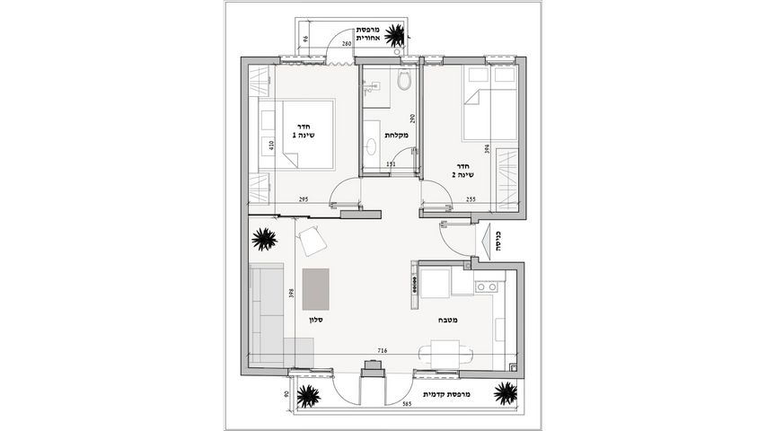 דירה, שדרות וושינגטון 14, פלורנטין, תל אביב יפו