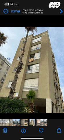 דירה, שדרות בן אב"י 25, מרכז העיר דרום, נתניה