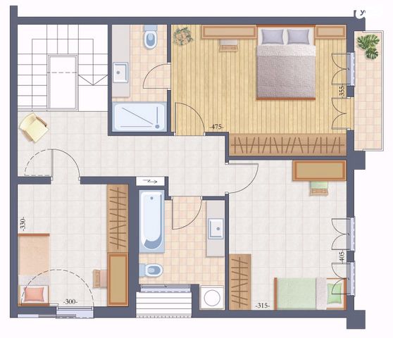 דירת גן, דרך הפארק, קרית השרון, נתניה