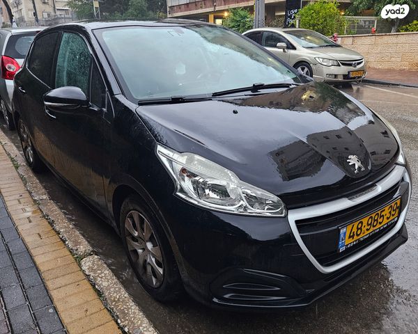 מודעת רכב פיג'ו 208