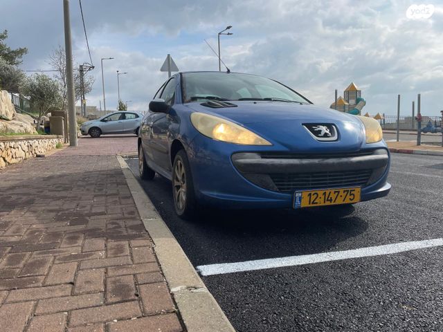 מודעת רכב פיג'ו 206