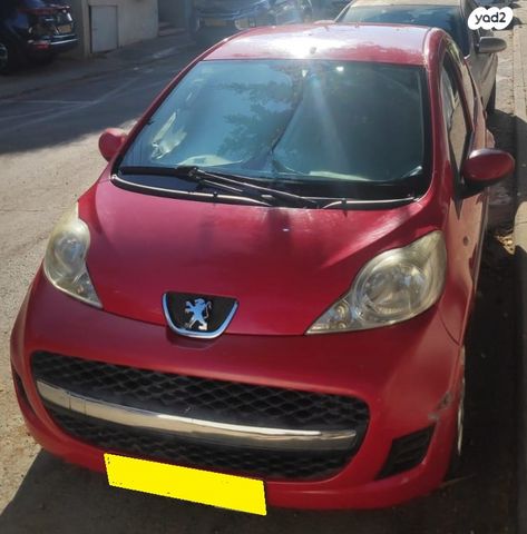 מודעת רכב פיג'ו 107