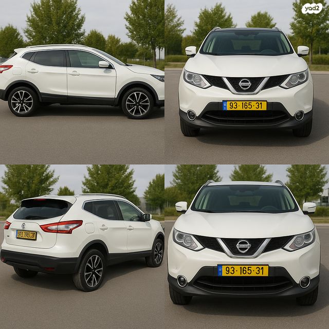 מודעת רכב ניסאן קשקאי