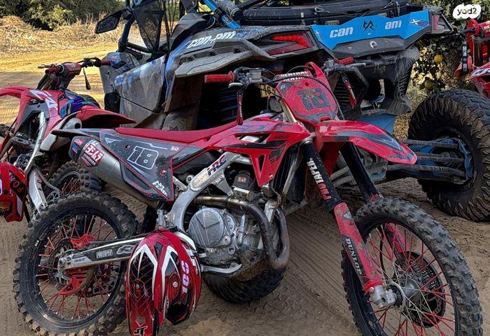 מודעת רכב הונדה CRF450R