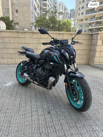 מודעת רכב ימאהה MT 07