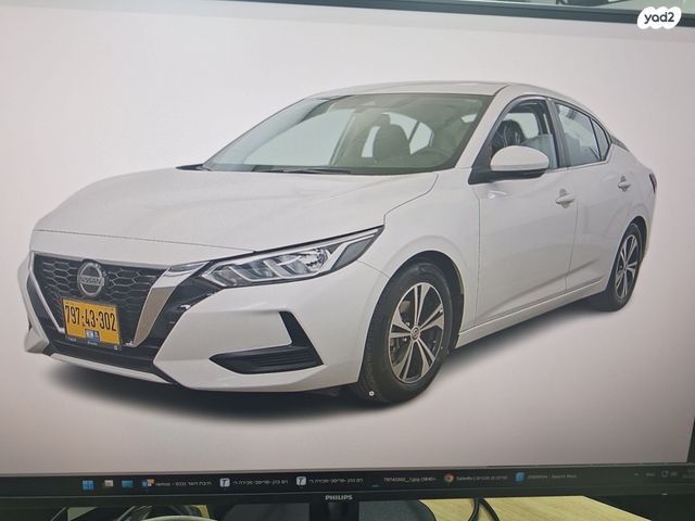 מודעת רכב ניסאן סנטרה