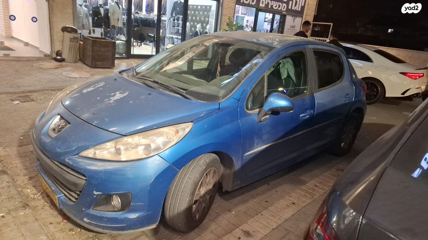 מודעת רכב פיג'ו 207