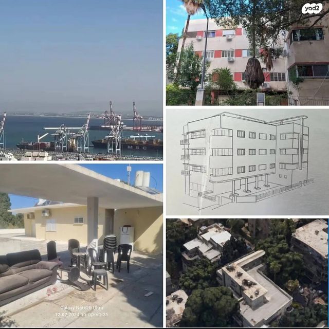 גג/ פנטהאוז, ירושלים 13, הדר מרכז, חיפה