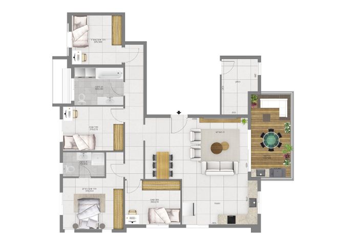 דירת גן, ששת הימים 53, קרית חיים מזרחית, חיפה