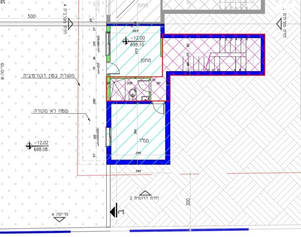 מגרשים, מורדות רזים, צפת