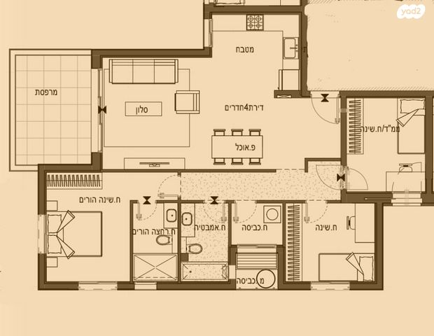 דירה, מרכז דרום, רעננה