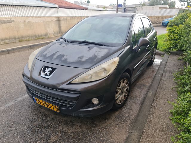 מודעת רכב פיג'ו 207