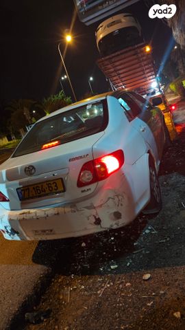 מודעת רכב טויוטה קורולה