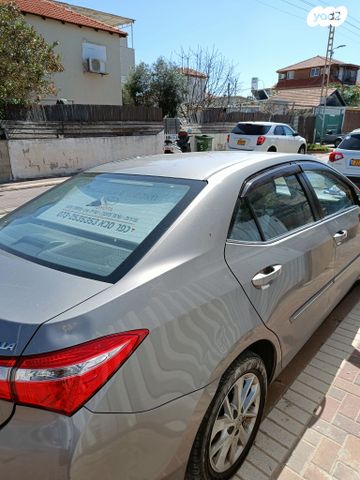 מודעת רכב טויוטה קורולה