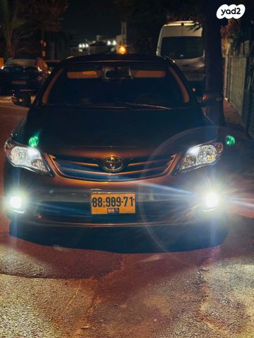 מודעת רכב טויוטה קורולה