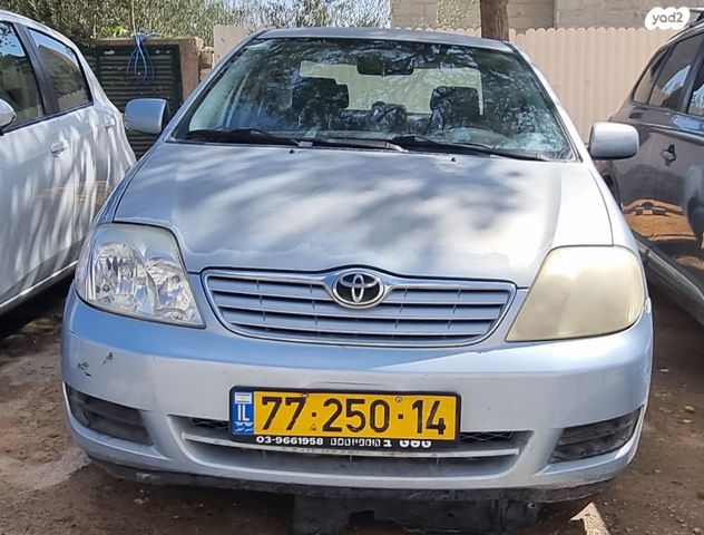 מודעת רכב טויוטה קורולה