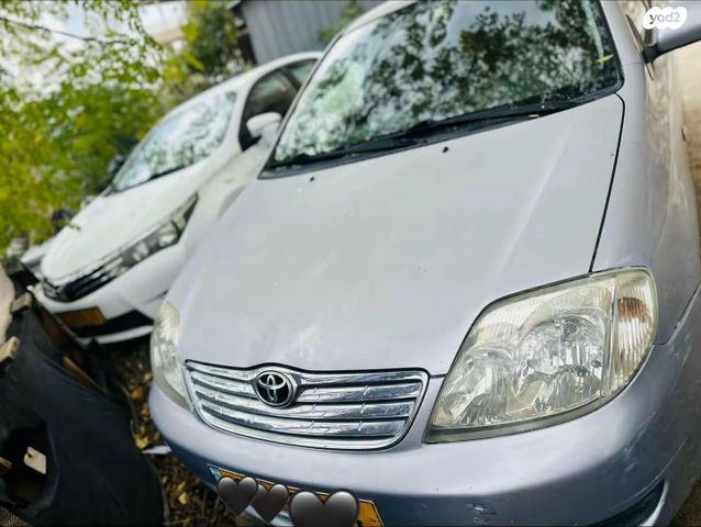 מודעת רכב טויוטה קורולה
