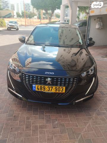 מודעת רכב פיג'ו 208