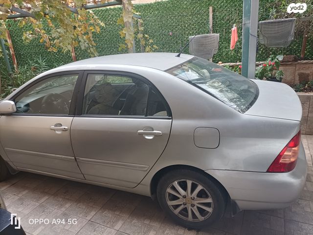 מודעת רכב טויוטה קורולה