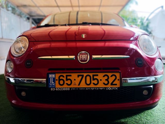 מודעת רכב פיאט 500