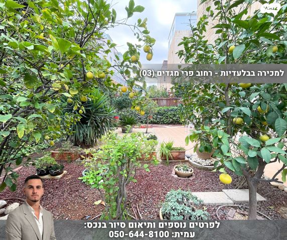 דירת גן, פרי מגדים, מעלה אדומים