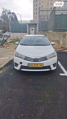 מודעת רכב טויוטה קורולה