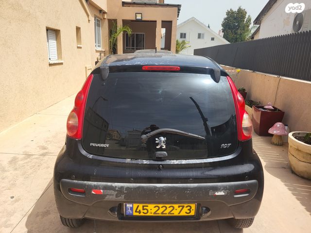 מודעת רכב פיג'ו 107