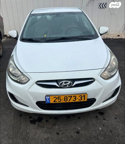 מודעת רכב יונדאי אקסנט i25