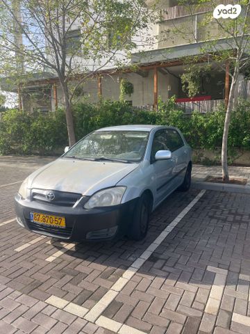 מודעת רכב טויוטה קורולה