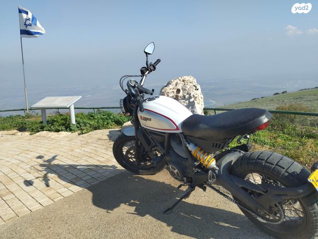 מודעת רכב דוקאטי סקרמבלר אוברן ינדורו