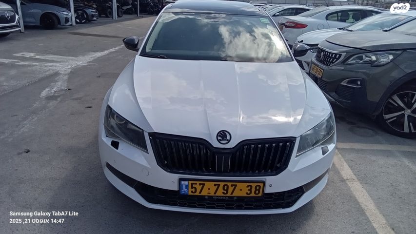 מודעת רכב סקודה סופרב