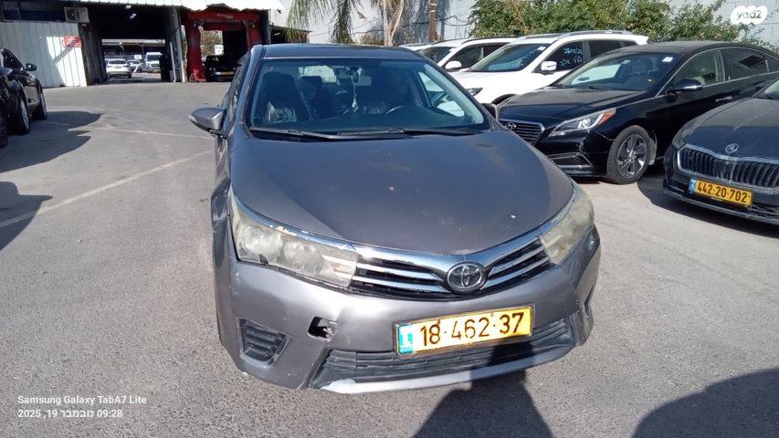 מודעת רכב טויוטה קורולה