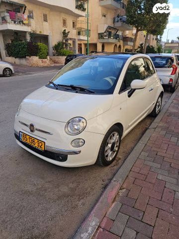 מודעת רכב פיאט 500