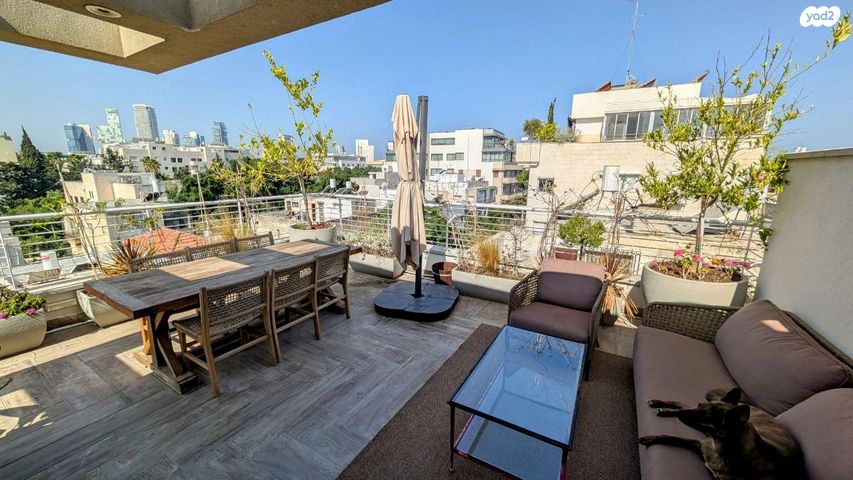 גג/ פנטהאוז, החשמונאים 61, לב תל אביב, לב העיר צפון, תל אביב יפו