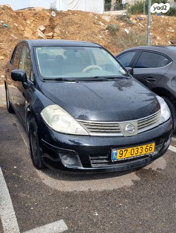 מודעת רכב ניסאן טידה