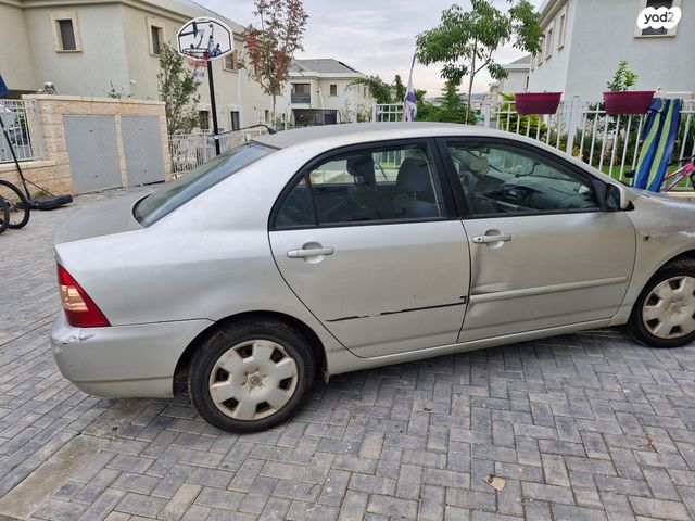 מודעת רכב טויוטה קורולה