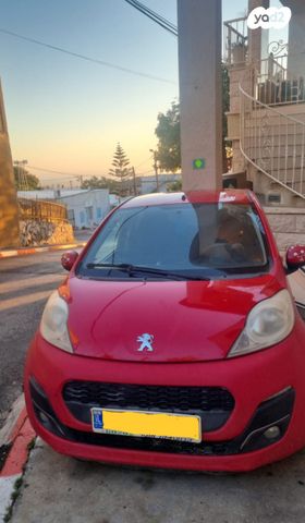 מודעת רכב פיג'ו 107