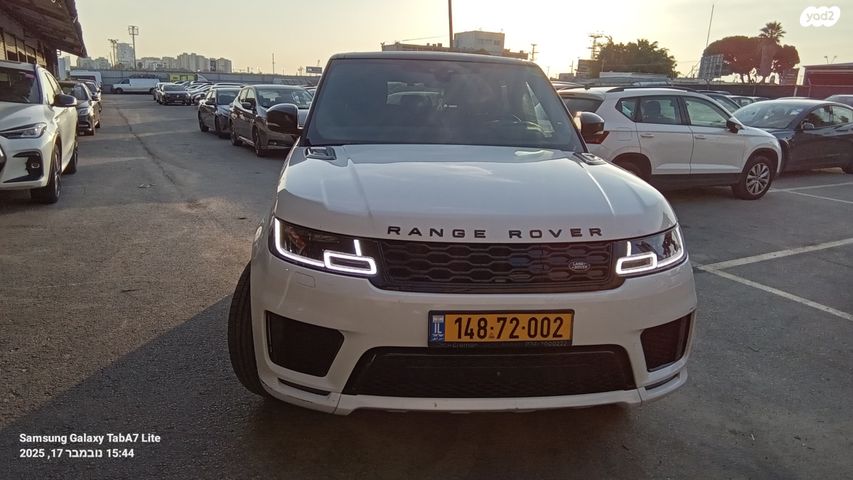 מודעת רכב לנד רובר ריינג' רובר ספורט