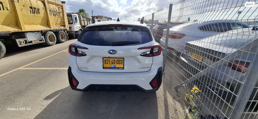 מודעת רכב סובארו קרוסטרק 2