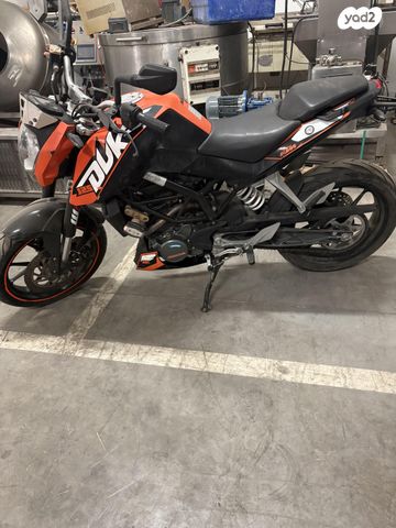 מודעת רכב KTM Naked Duke 125