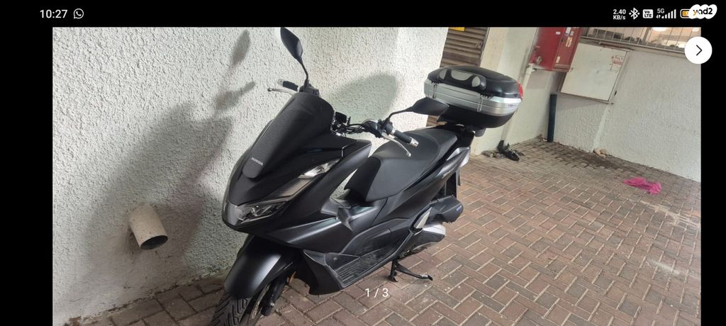 מודעת רכב הונדה PCX 125