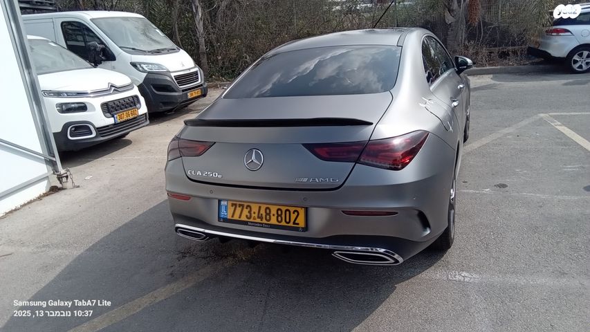 מודעת רכב מרצדס-בנץ CLA 2