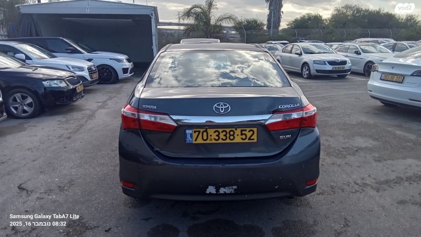 מודעת רכב טויוטה קורולה 2