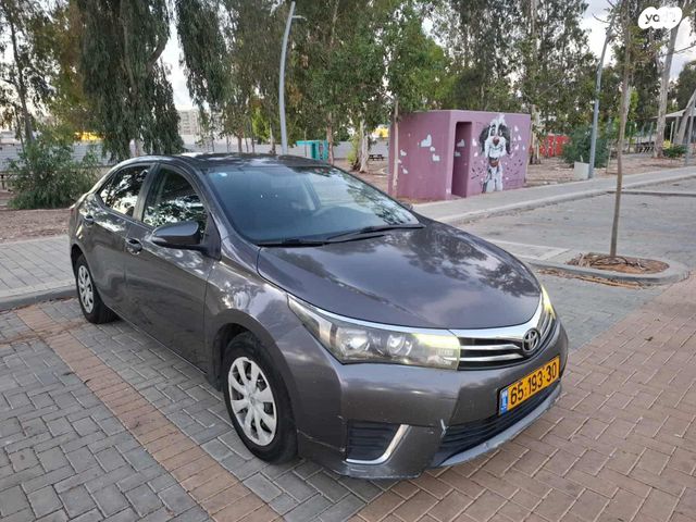 מודעת רכב טויוטה קורולה