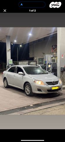 מודעת רכב טויוטה קורולה